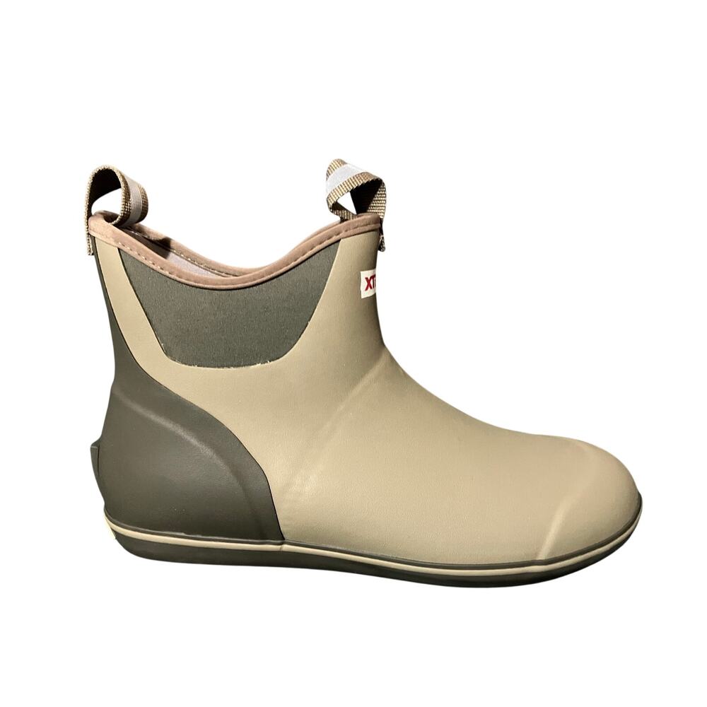 Xtratuf 6" Ankle Deck Boots Men's Earth Brown Slip Resistant Waterproof 11